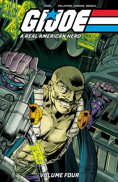 GI JOE A REAL AMERICAN HERO TRADE PAPERBACK VOL 04 DIRECT MARKET EXCLUSIVE PAUL PELLETIER & TONY KORDOS COVER