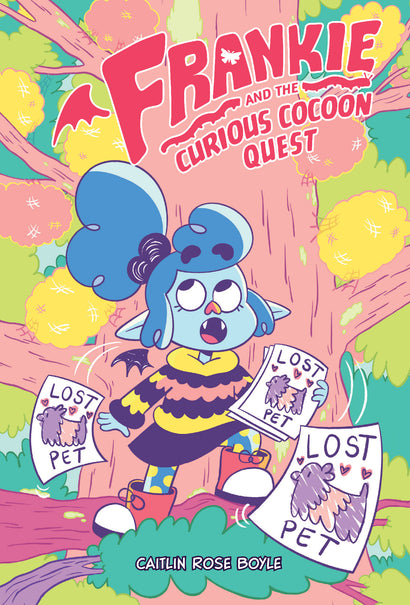FRANKIE AND THE CURIOUS COCOON QUEST HARDCOVER