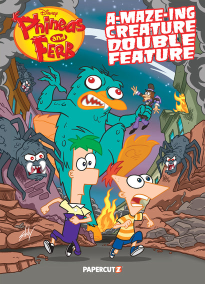 PHINEAS AND FERB A MAZE ING CREATURE DOUBLE FEATURE TRADE PAPERBACK