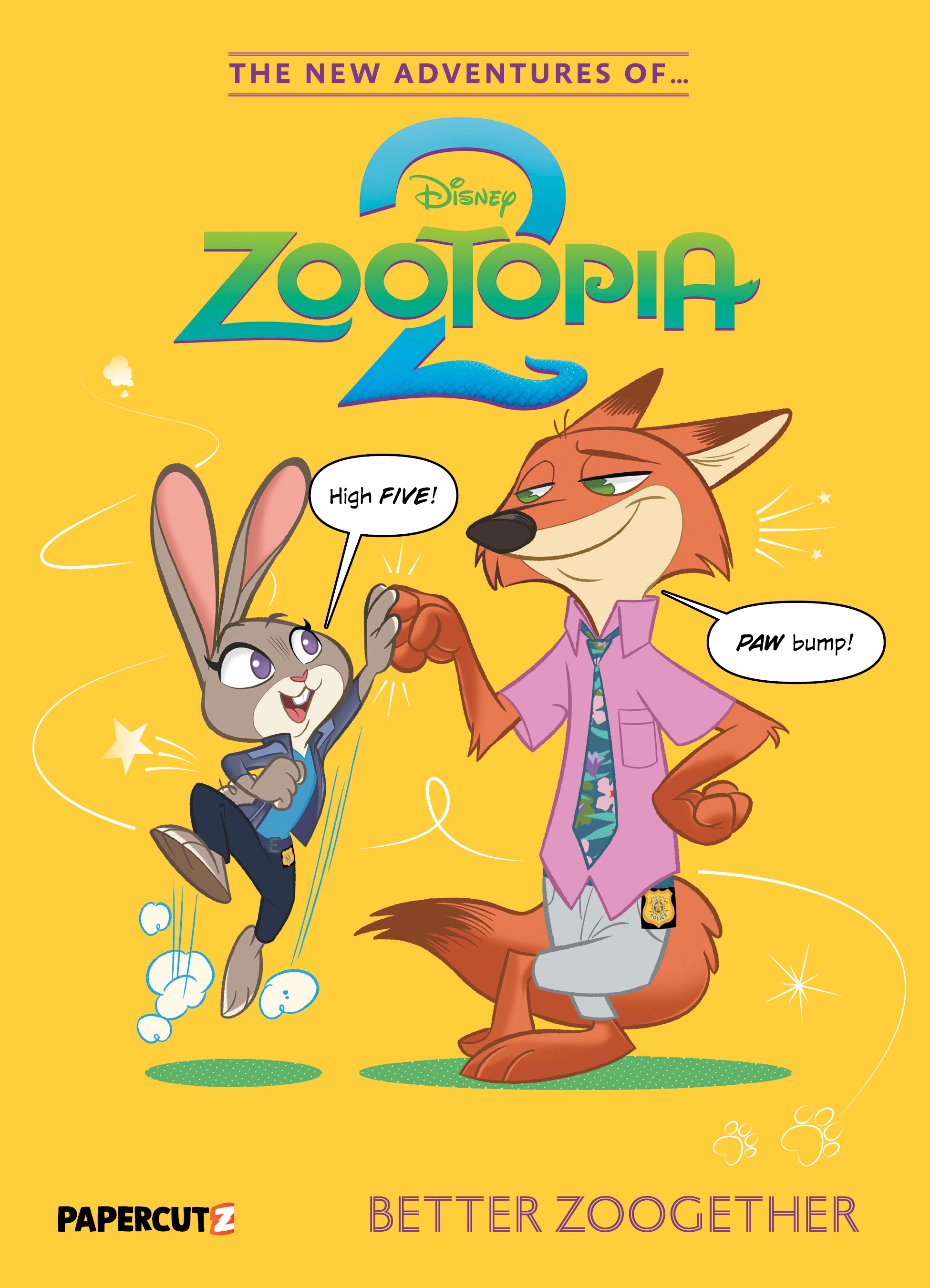NEW ADVENTURES OF ZOOTOPIA 2 HARDCOVER VOL 01 BETTER ZOOGETHER