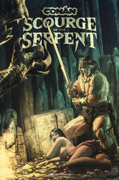 CONAN THE BARBARIAN SCOURGE OF THE SERPENT #3 COVER B MAX VON FAFNER