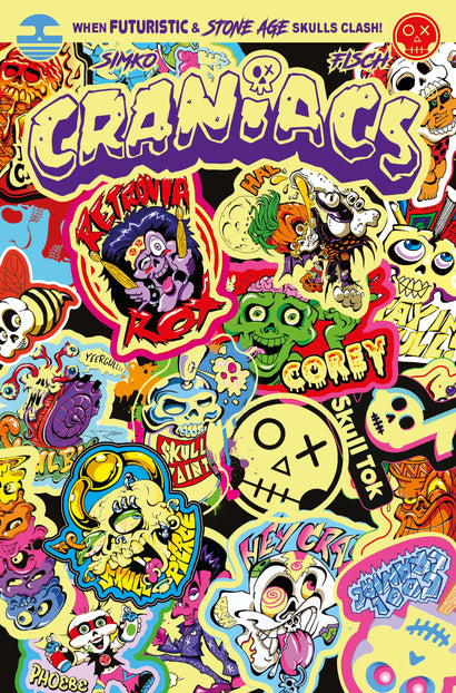 CRANIACS #3 COVER D JOE SIMKO GLOW IN THE DARK VARIANT