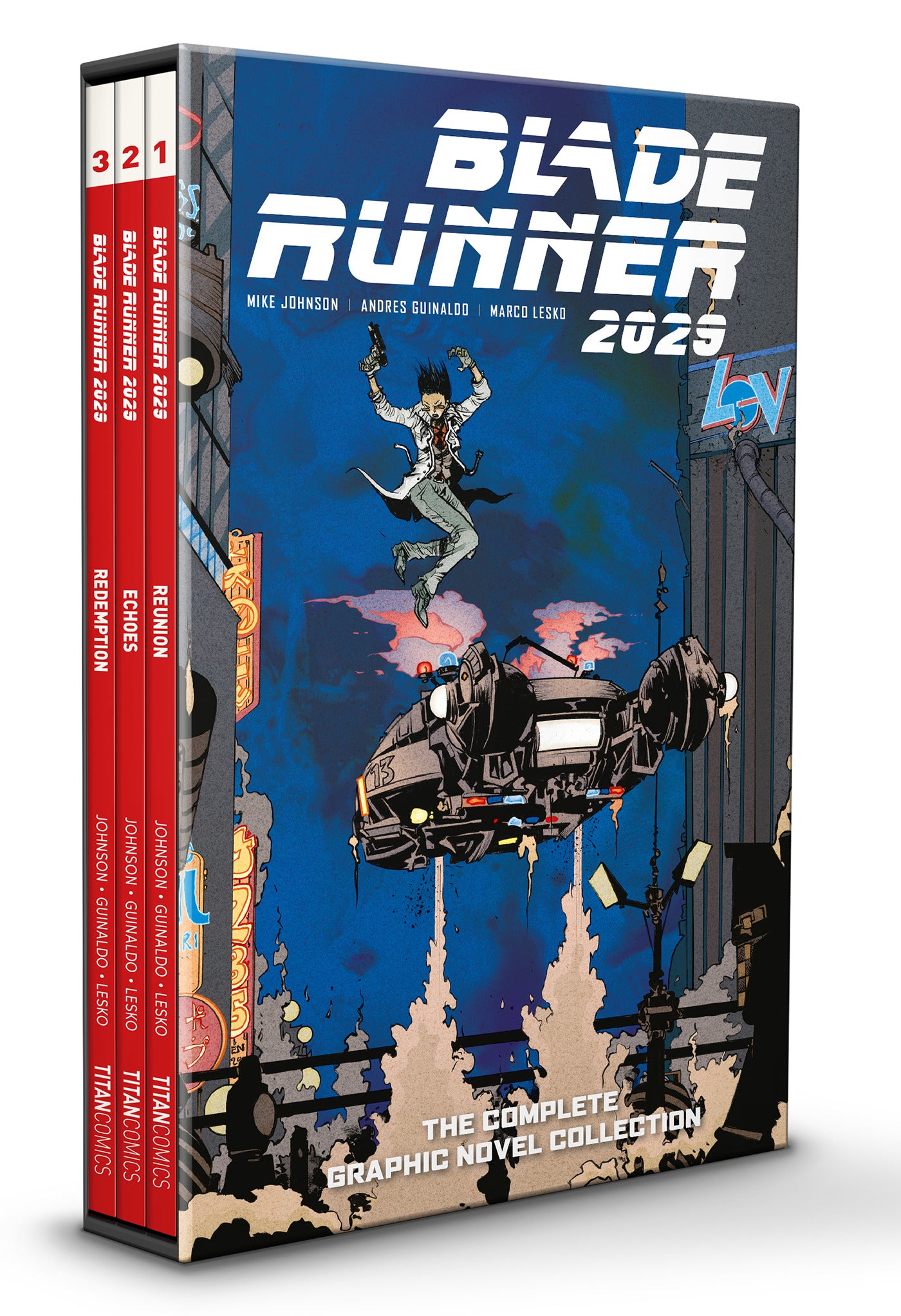 BLADE RUNNER 2029 TRADE PAPERBACK VOL 01-03 SLIPCASE SET 