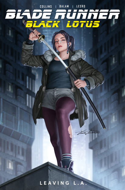 BLADE RUNNER BLACK LOTUS TRADE PAPERBACK LEAVING LA 
