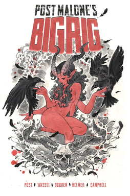 BIG RIG HARDCOVER VOL 01 LIMITED EDITION SILVER FOIL PEACH MOMOKO VARIANT