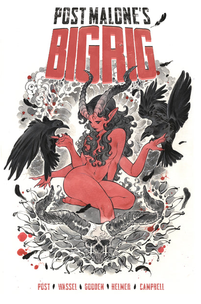 BIG RIG HARDCOVER VOL 01 LIMITED EDITION SILVER FOIL PEACH MOMOKO VARIANT