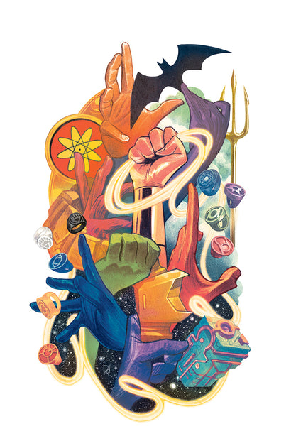 DC K.O. #2 COVER C MIKE DEL MUNDO CARD STOCK VARIANT