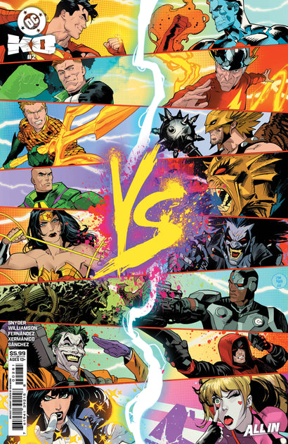 DC K.O. #2 COVER G DAN MORA BRACKET CARD STOCK VARIANT