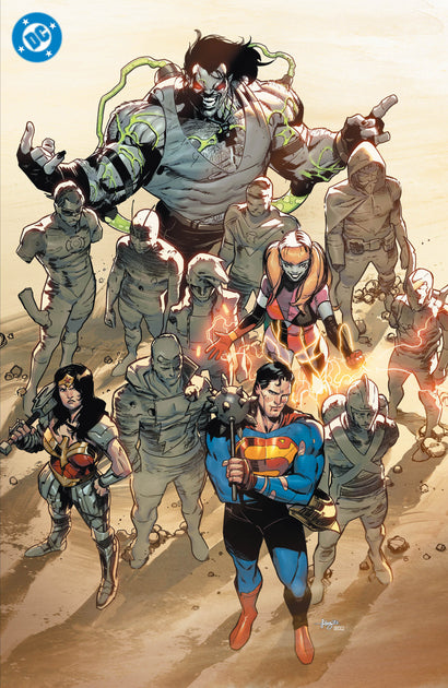 DC K.O. #2 COVER J JAVIER FERNANDEZ FOIL VARIANT