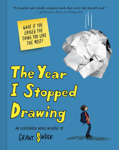 YEAR I STOPPED DRAWING HC AN ILLUSTRATED NOVEL IN VERSE