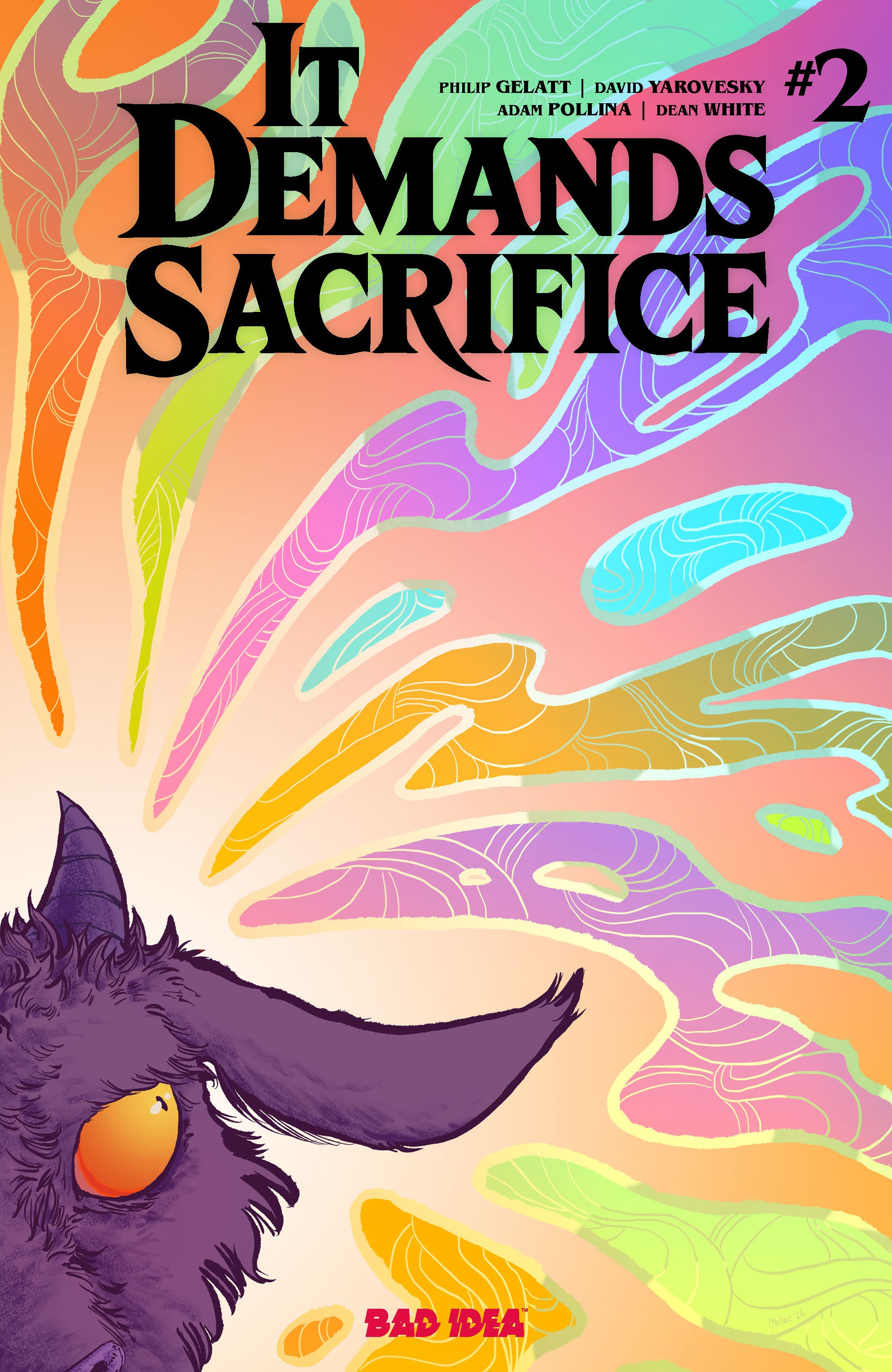 IT DEMANDS SACRIFICE #2 (OF 4) CVR B CHLOE BRAILSFORD VAR