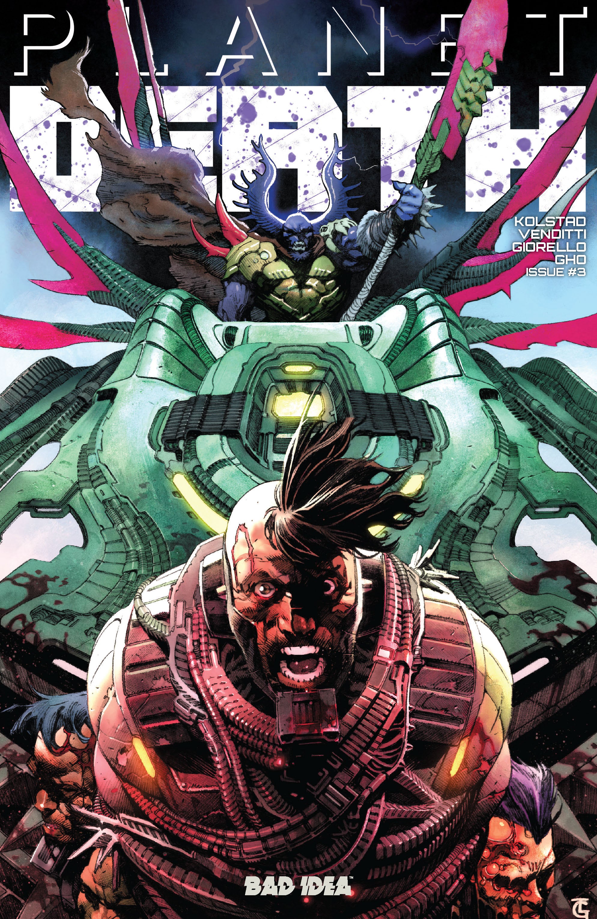 PLANET DEATH #3 (OF 4) CVR A TOMAS GIORELLO