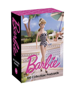 BARBIE POSTCARD BOX 100 COLLECTIBLE POSTCARDS