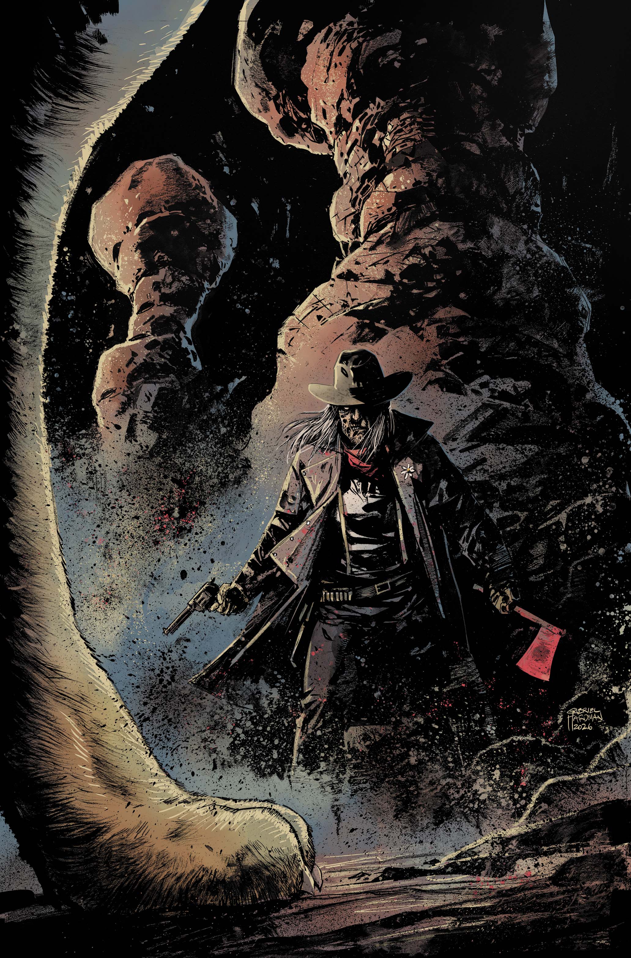 JONAH HEX AND THE SHADOW OF DEATH #2 (OF 6) CVR C GABRIEL HARDMAN CARD STOCK VAR