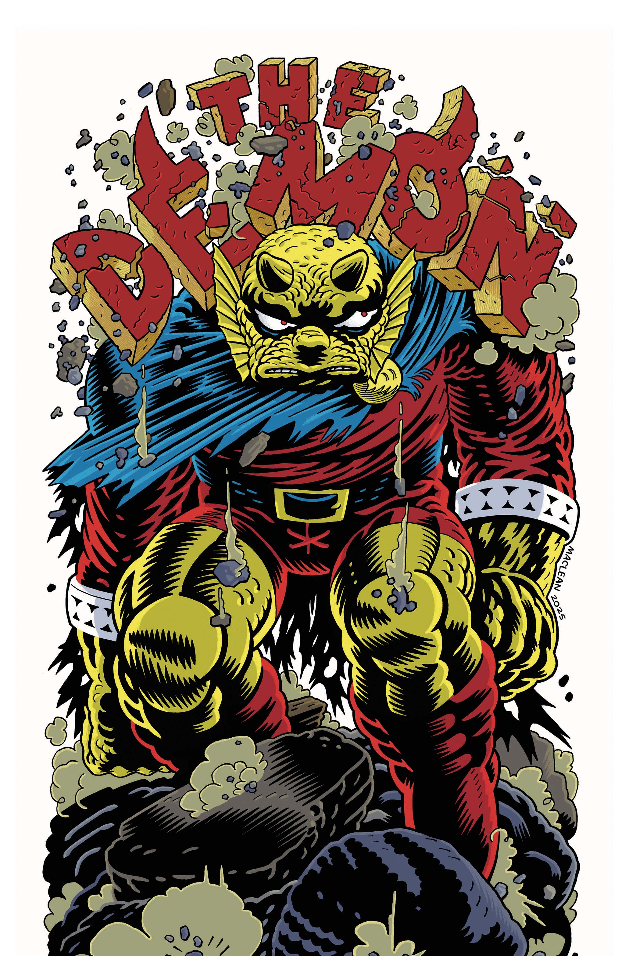 DEMON #2 CVR C ANDREW MACLEAN CARD STOCK VAR