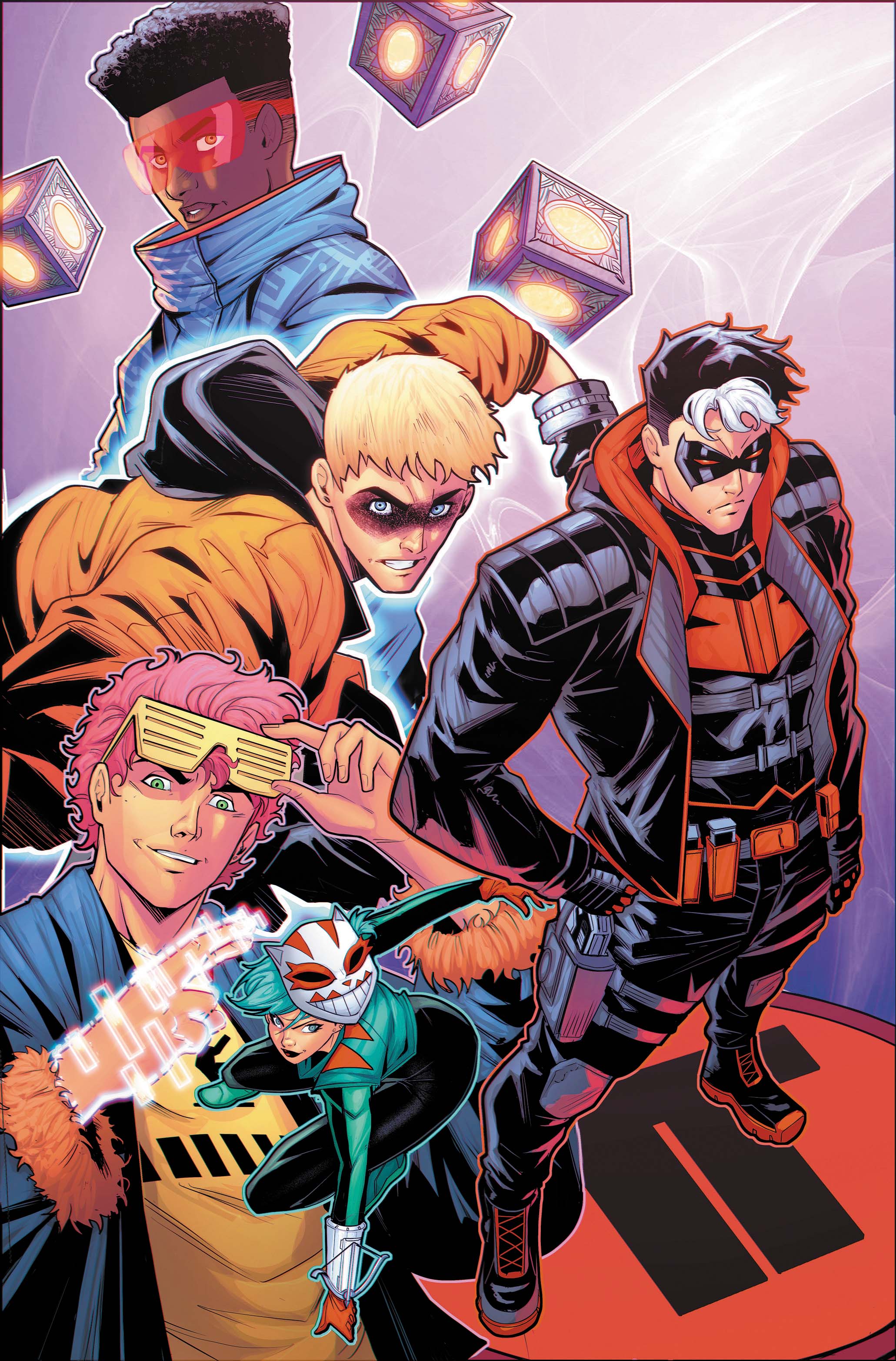 TEEN TITANS #3 CVR D TRAVIS MERCER CARD STOCK VAR