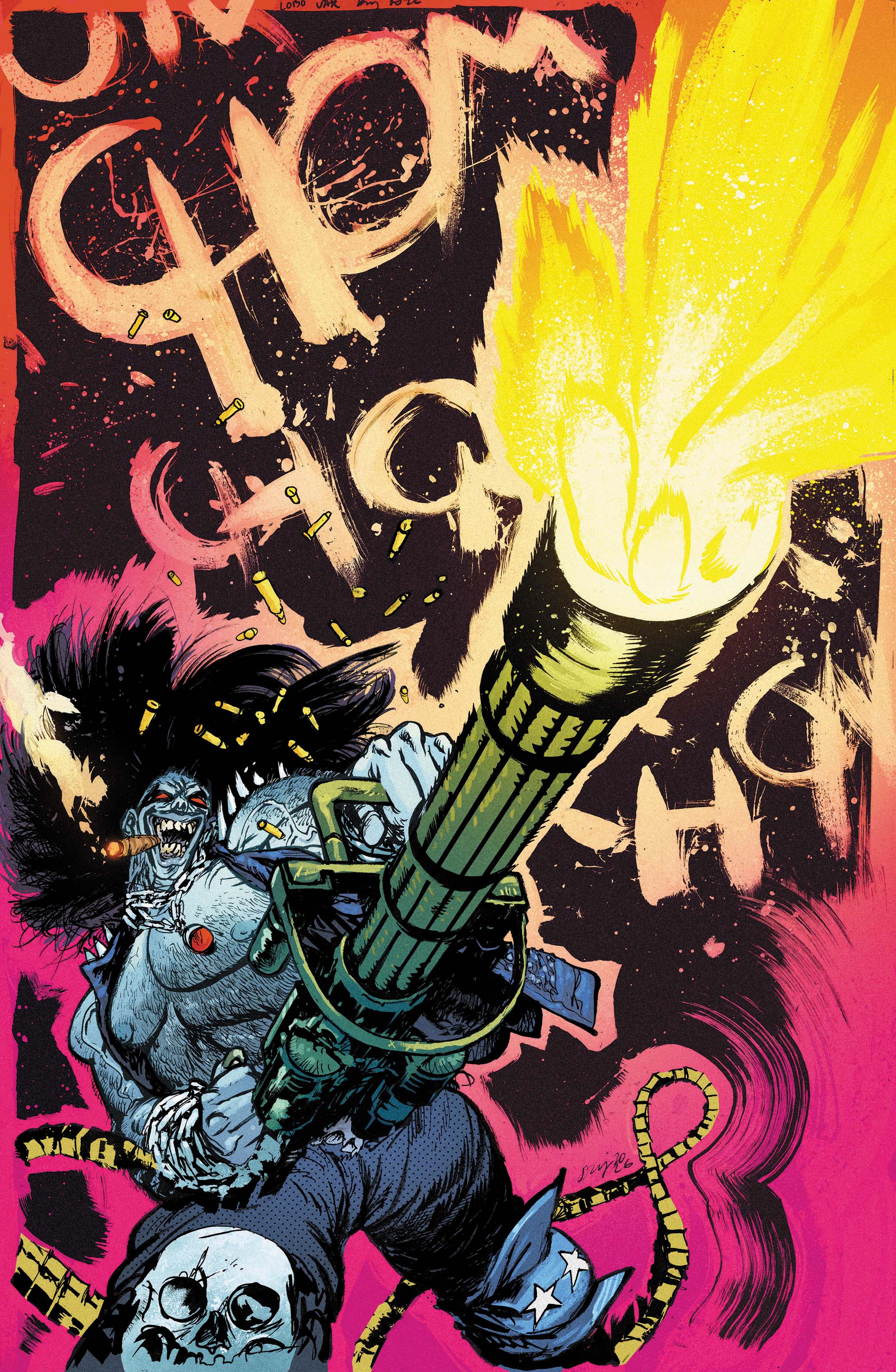 LOBO #9 CVR B DANIEL WARREN JOHNSON CARD STOCK VAR