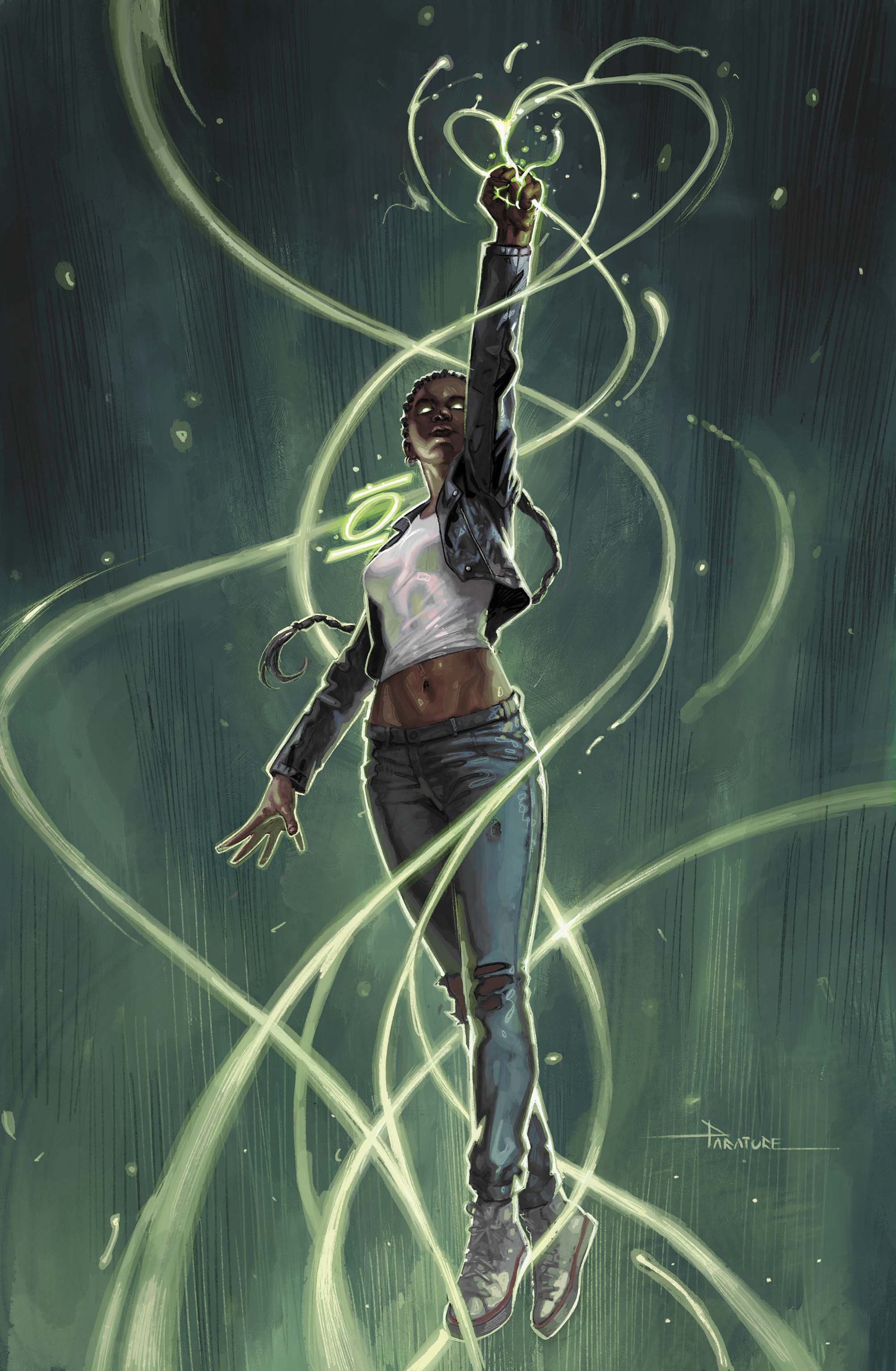 ABSOLUTE GREEN LANTERN #20 CVR B DAVIDE PARATORE CARD STOCK VAR