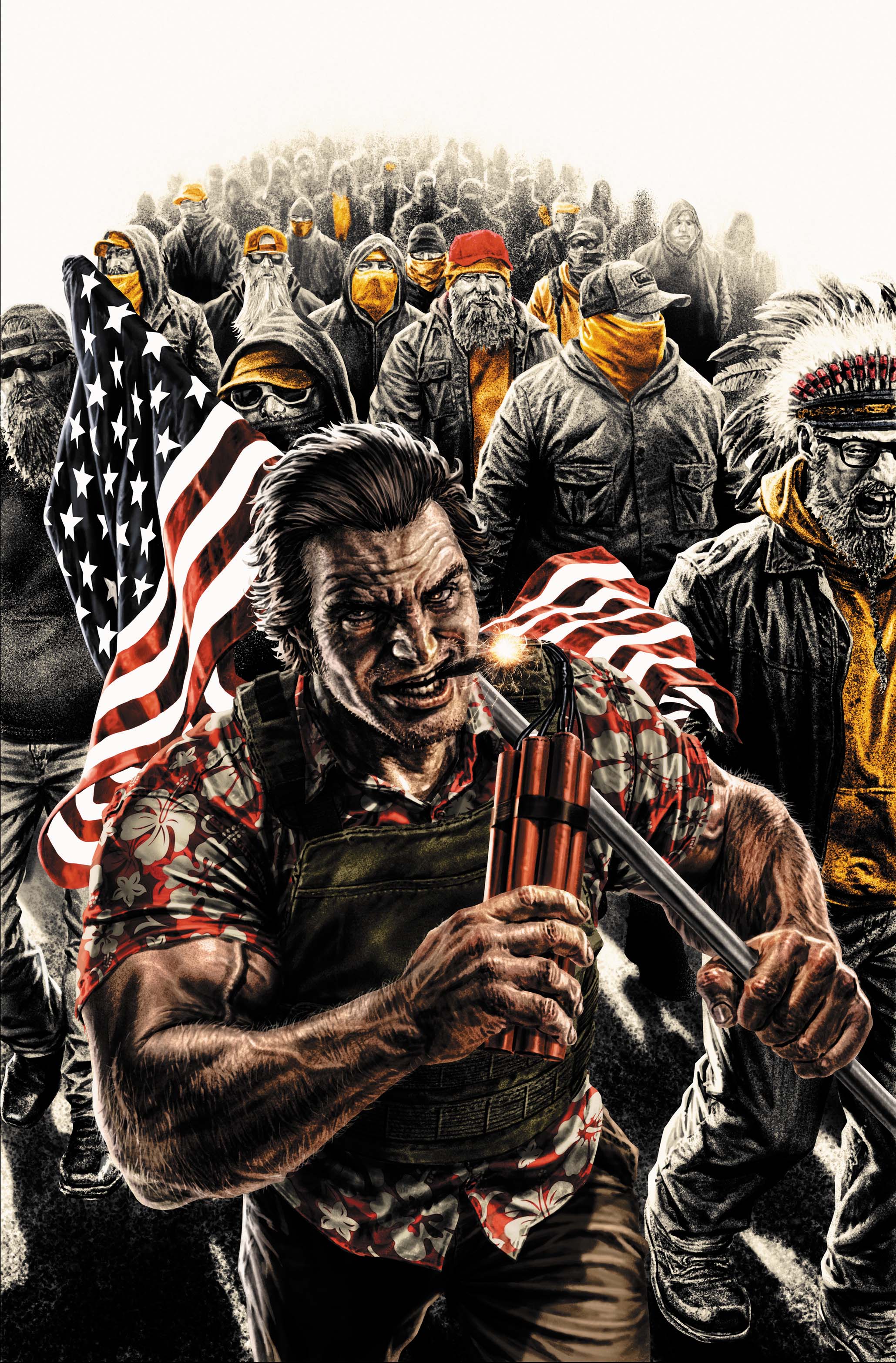 100 BULLETS THE US OF ANGER #5 (OF 8) CVR B LEE BERMEJO CARD STOCK VAR
