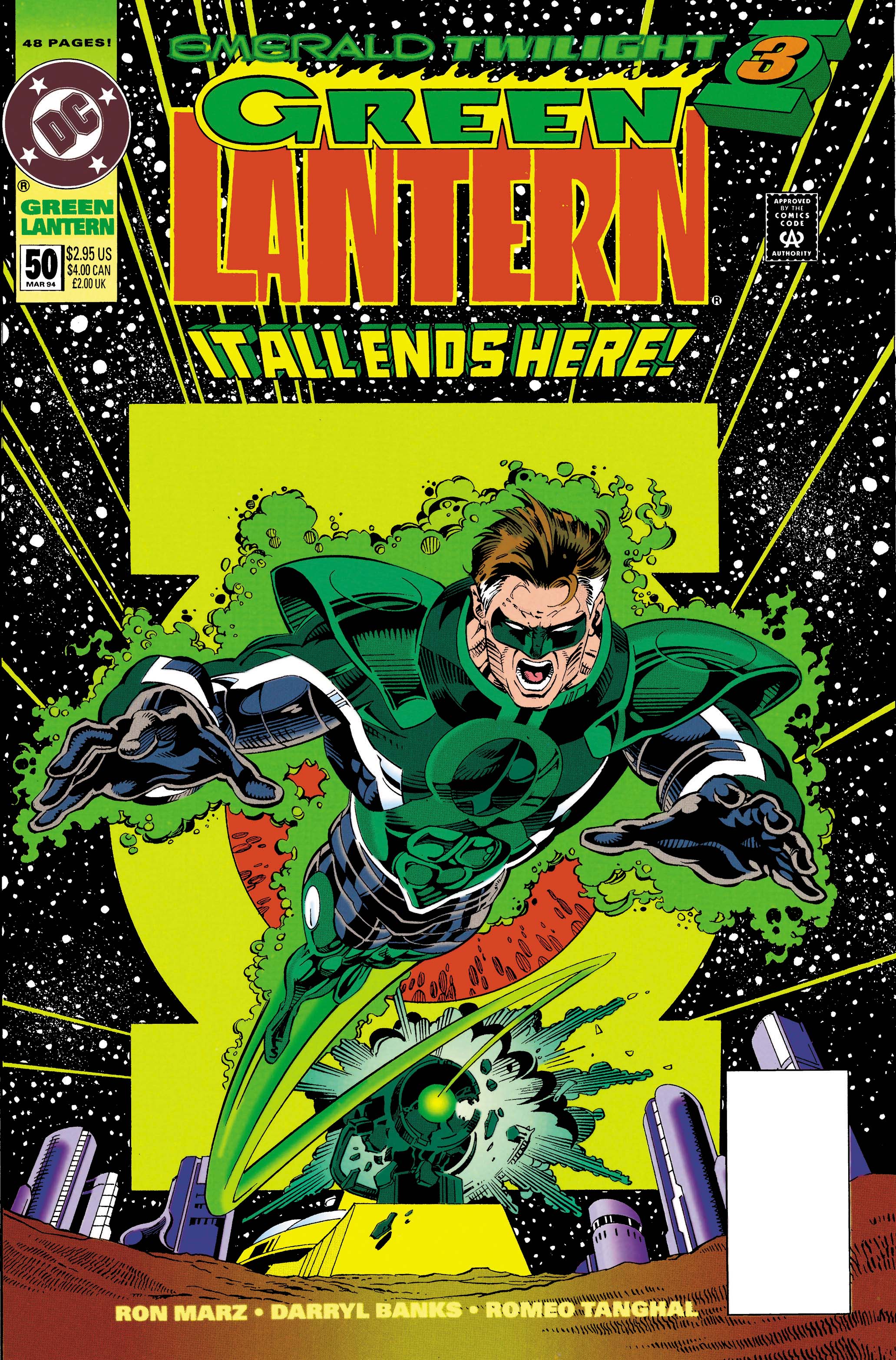 GREEN LANTERN #50 FACSIMILE EDITION CVR A DARRYL BANKS