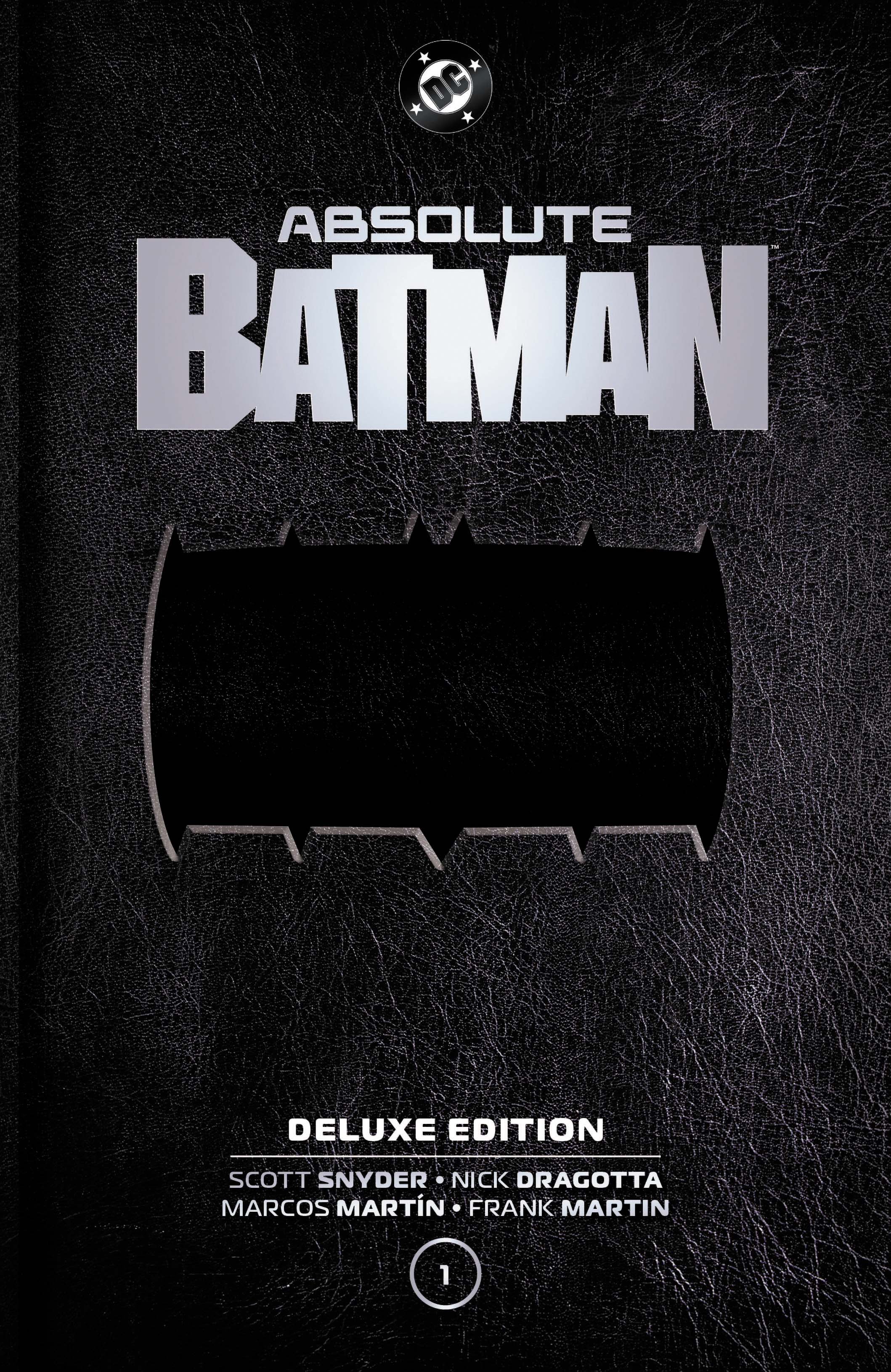ABSOLUTE BATMAN DELUXE EDITION HC VOL 01