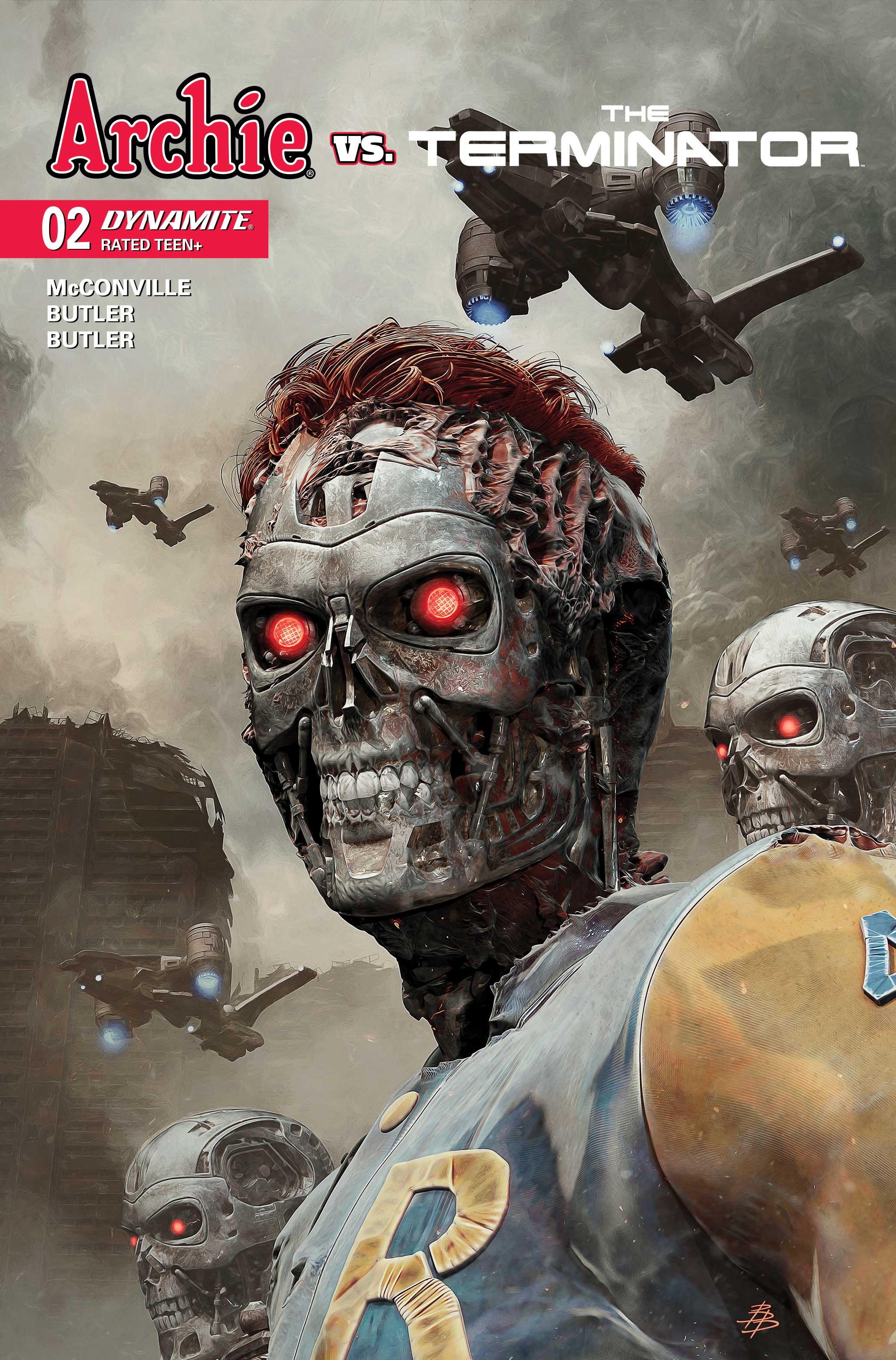 ARCHIE VS THE TERMINATOR #2 CVR B BJORN BARENDS VAR