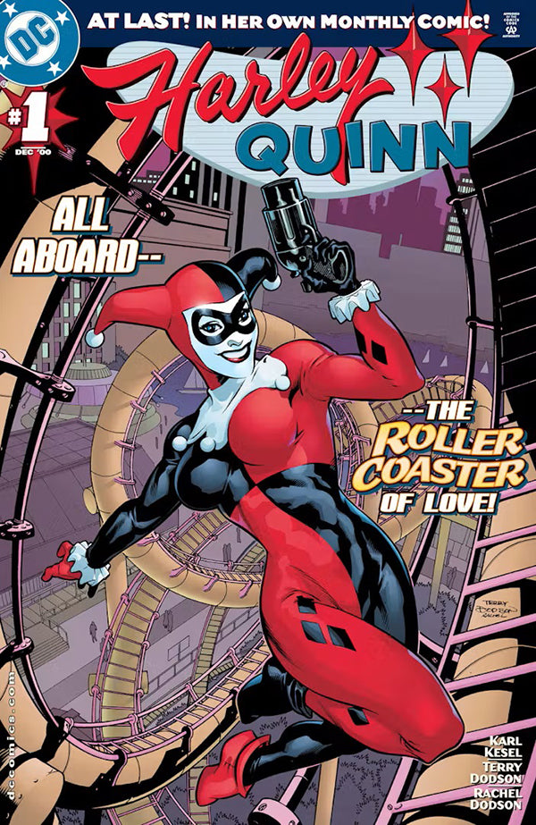 DF HARLEY QUINN #1 FACSIMILE EDITION SIGNED BY TERRY & RACHEL DODSON