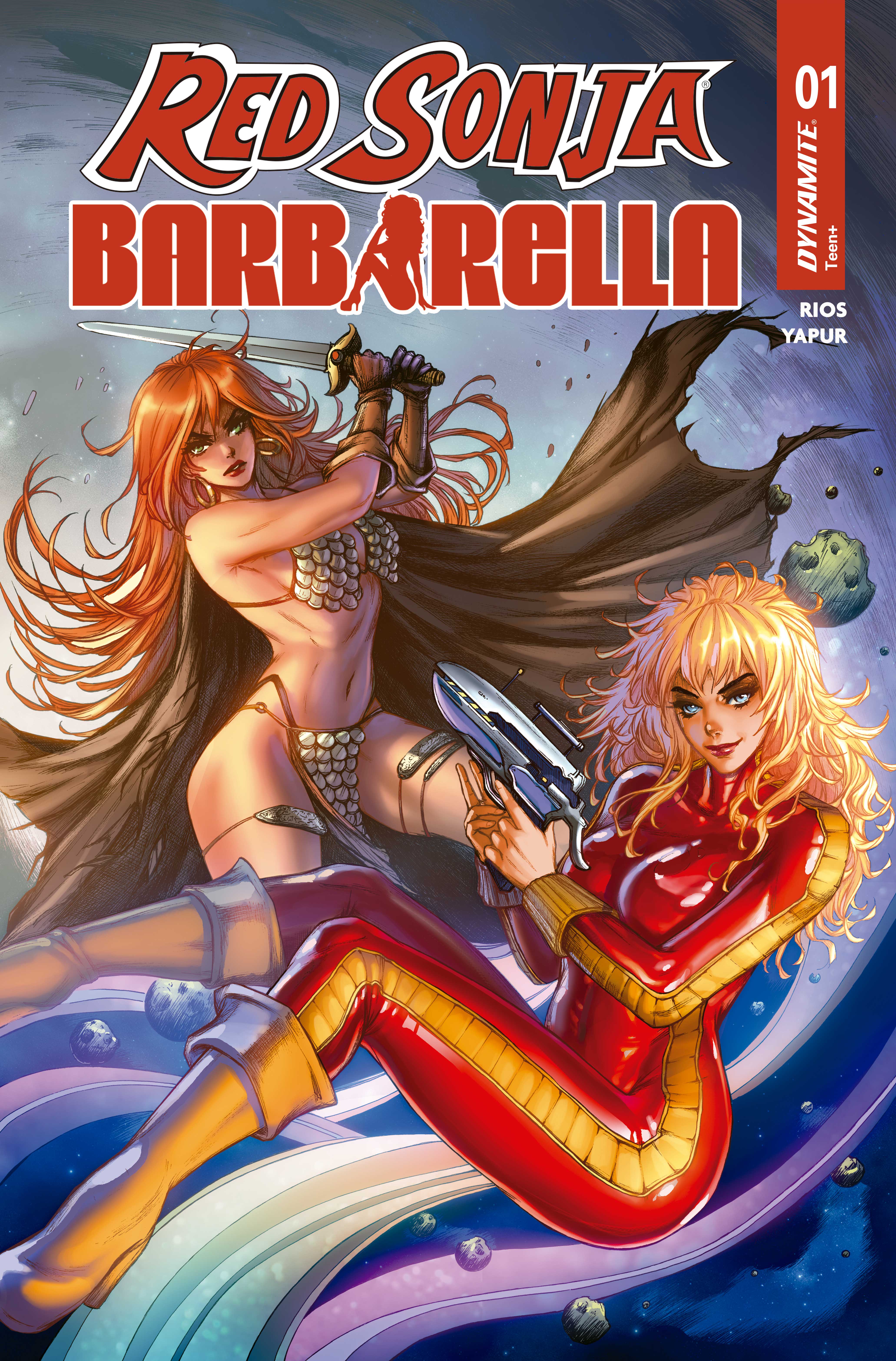 RED SONJA BARBARELLA #1 CVR B COLLETTE TURNER VAR