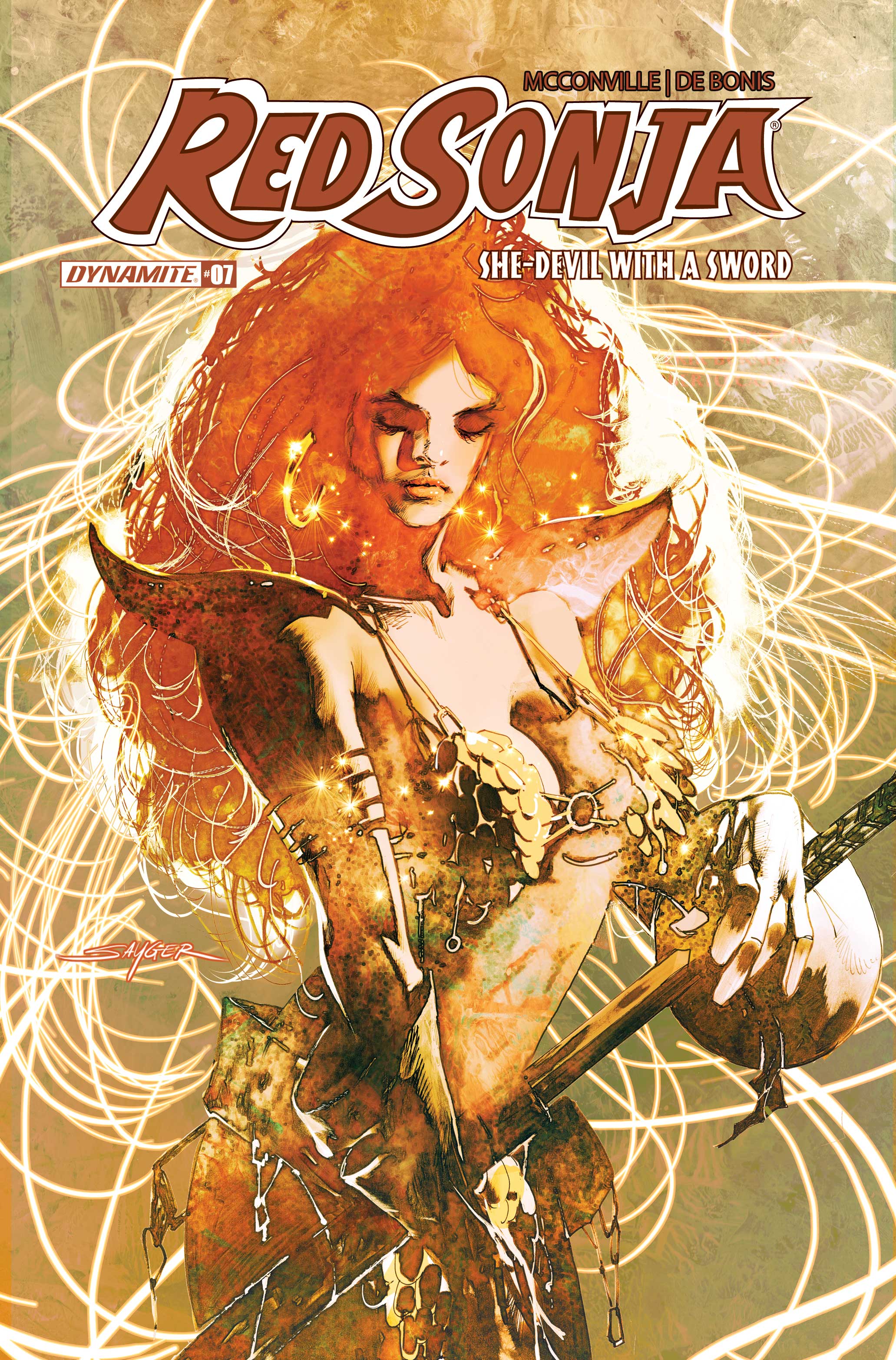 RED SONJA SHE DEVIL WITH A SWORD #7 CVR A STUART SAYGER