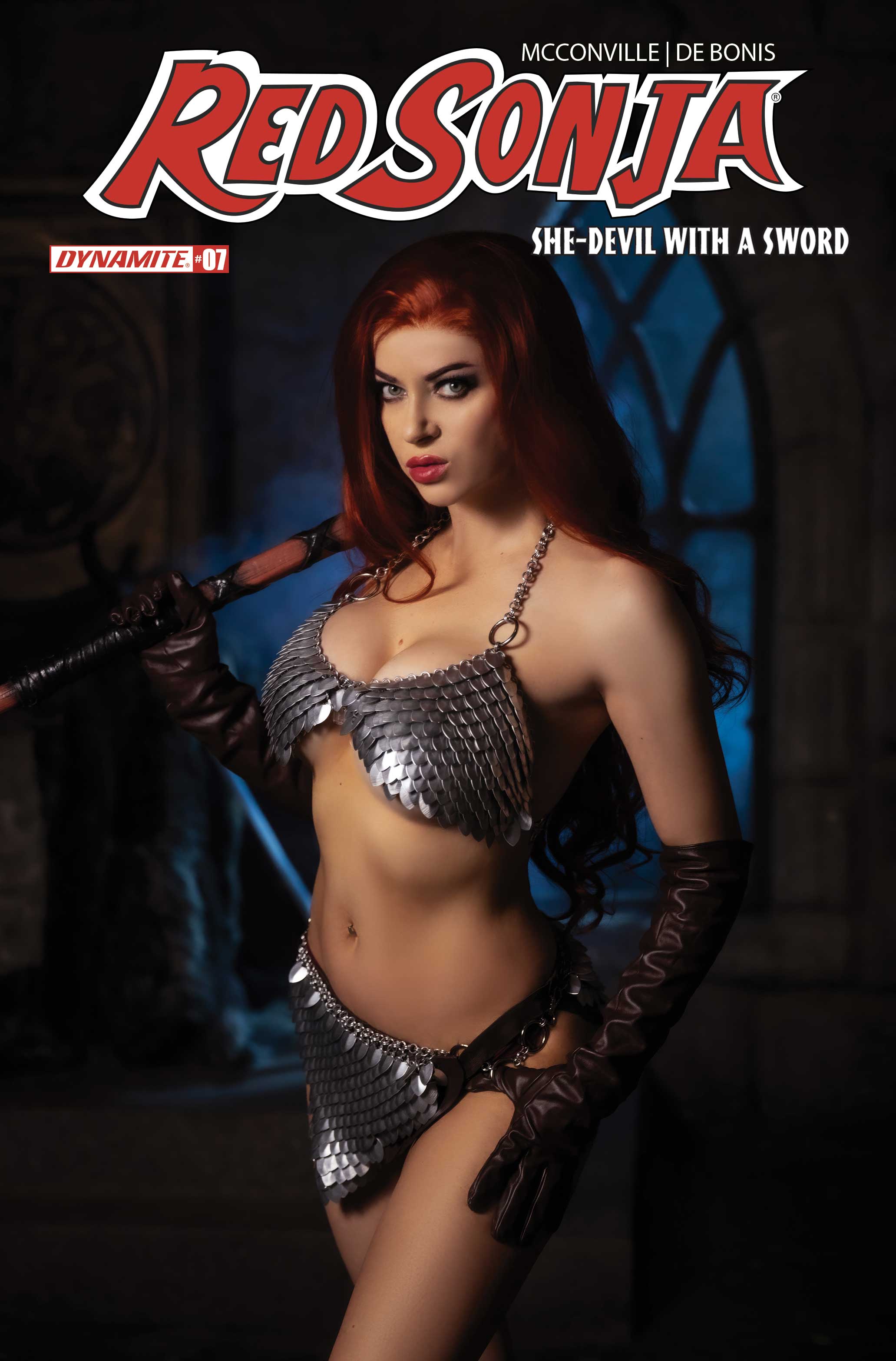 RED SONJA SHE DEVIL WITH A SWORD #7 CVR E COSPLAY MEGAN RANDOM VAR