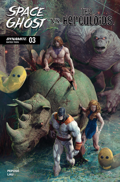 SPACE GHOST VS THE HERCULOIDS #3 CVR D BJORN BARENDS VAR
