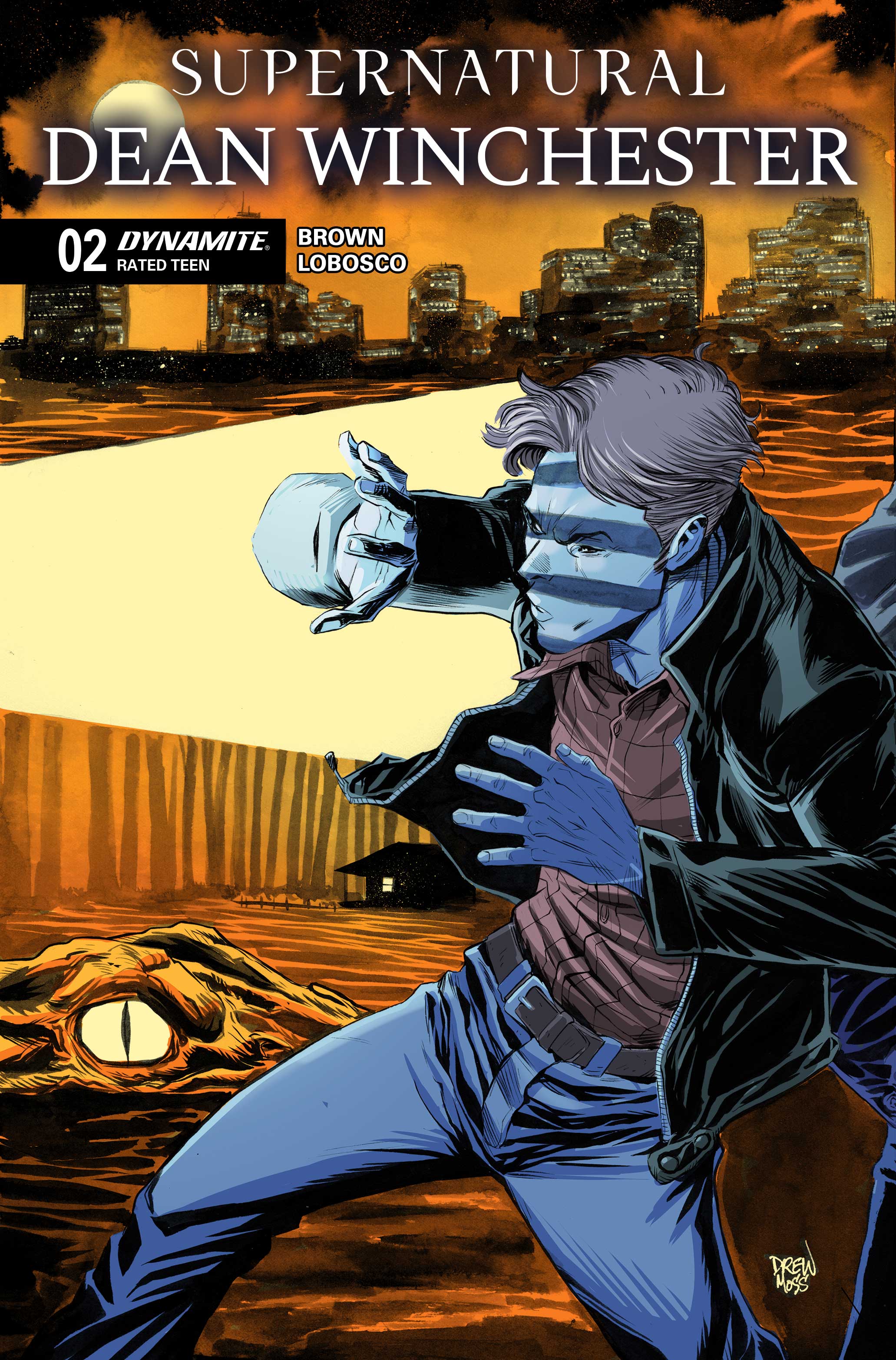 SUPERNATURAL DEAN WINCHESTER #2 CVR C DREW MOSS VAR