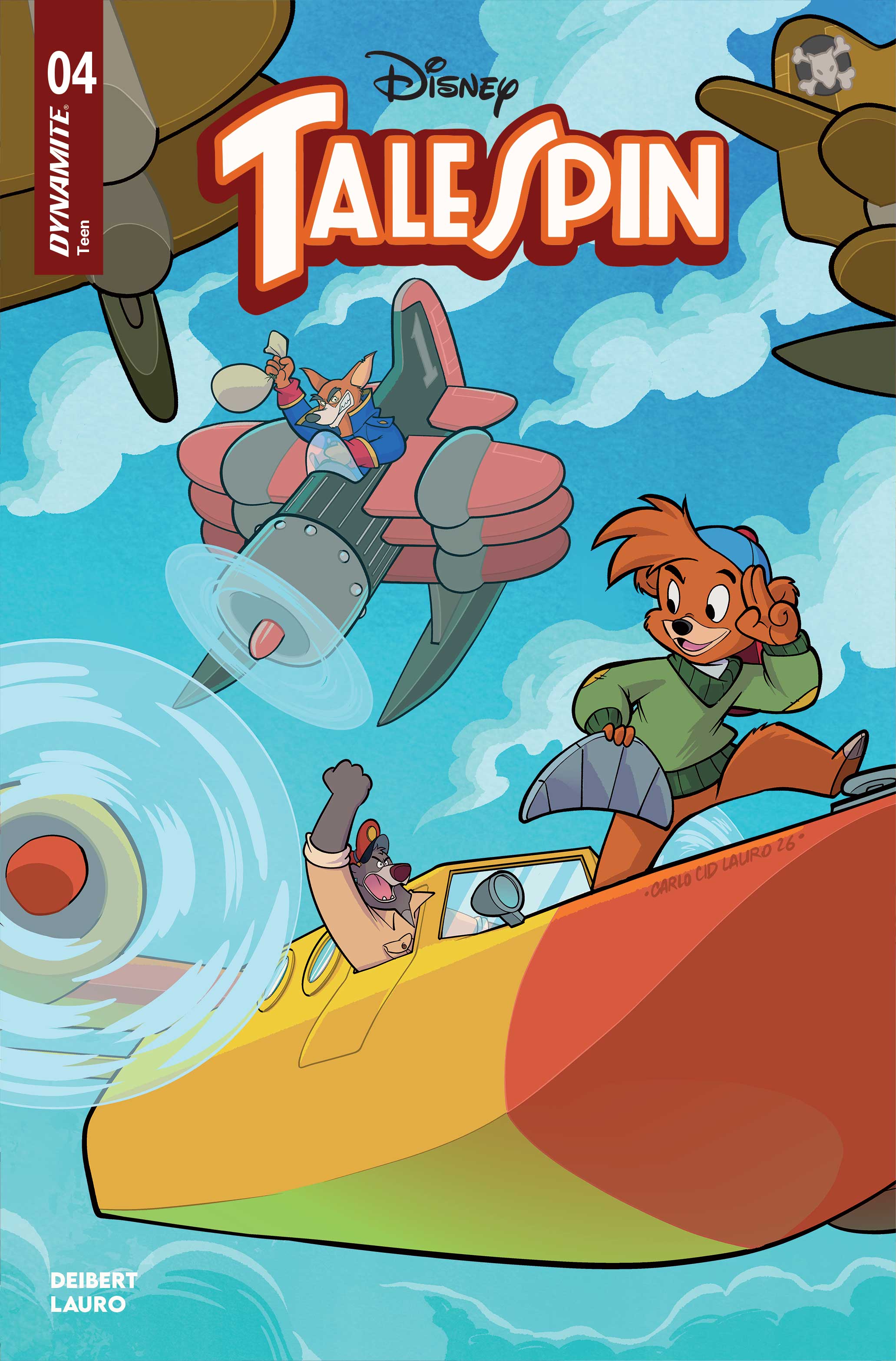 TALESPIN #4 CVR A CARLO LAURO