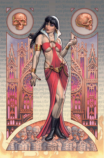 VAMPIRELLA PARADISE #1 CVR I JOSEPH MICHAEL LINSNER LTD VIRGIN VAR