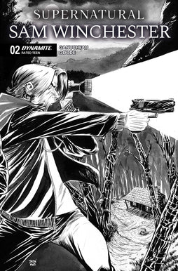 SUPERNATURAL SAM WINCHESTER #2 CVR K F DREW MOSS LINE ART VIRGIN VAR