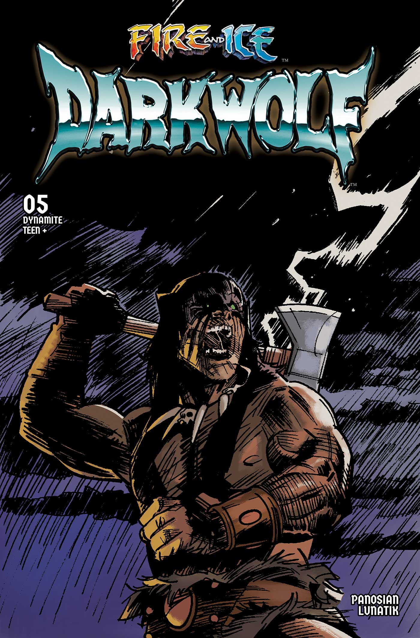 FIRE AND ICE DARKWOLF #5 CVR L FERNANDO PROIETTI VAR