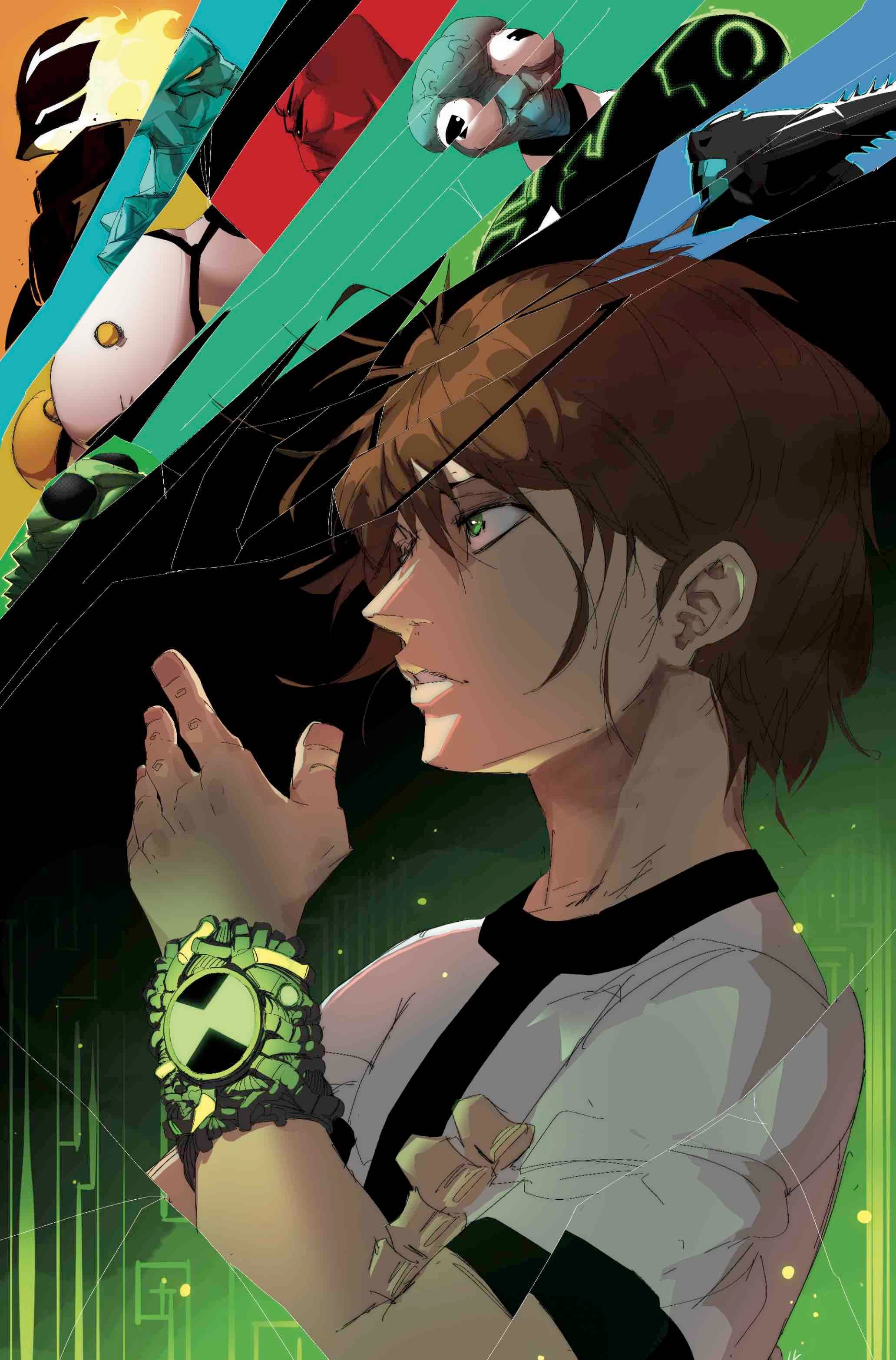 BEN 10 #1 CVR ZL LUCAS LEE GARZA COLOR VIRGIN DYNAMITE COM EXCLUSIVE VAR