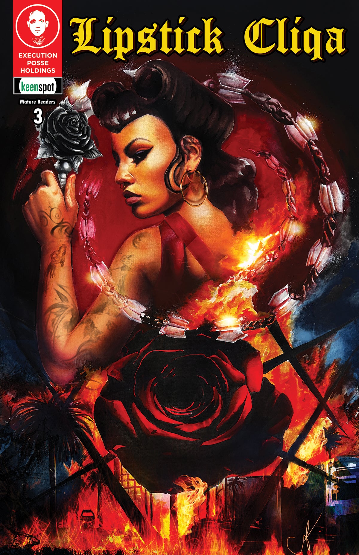 LIPSTICK CLIQA DELUXE EDITION #3 (OF 3) CVR B CAMERON PRIOR VAR