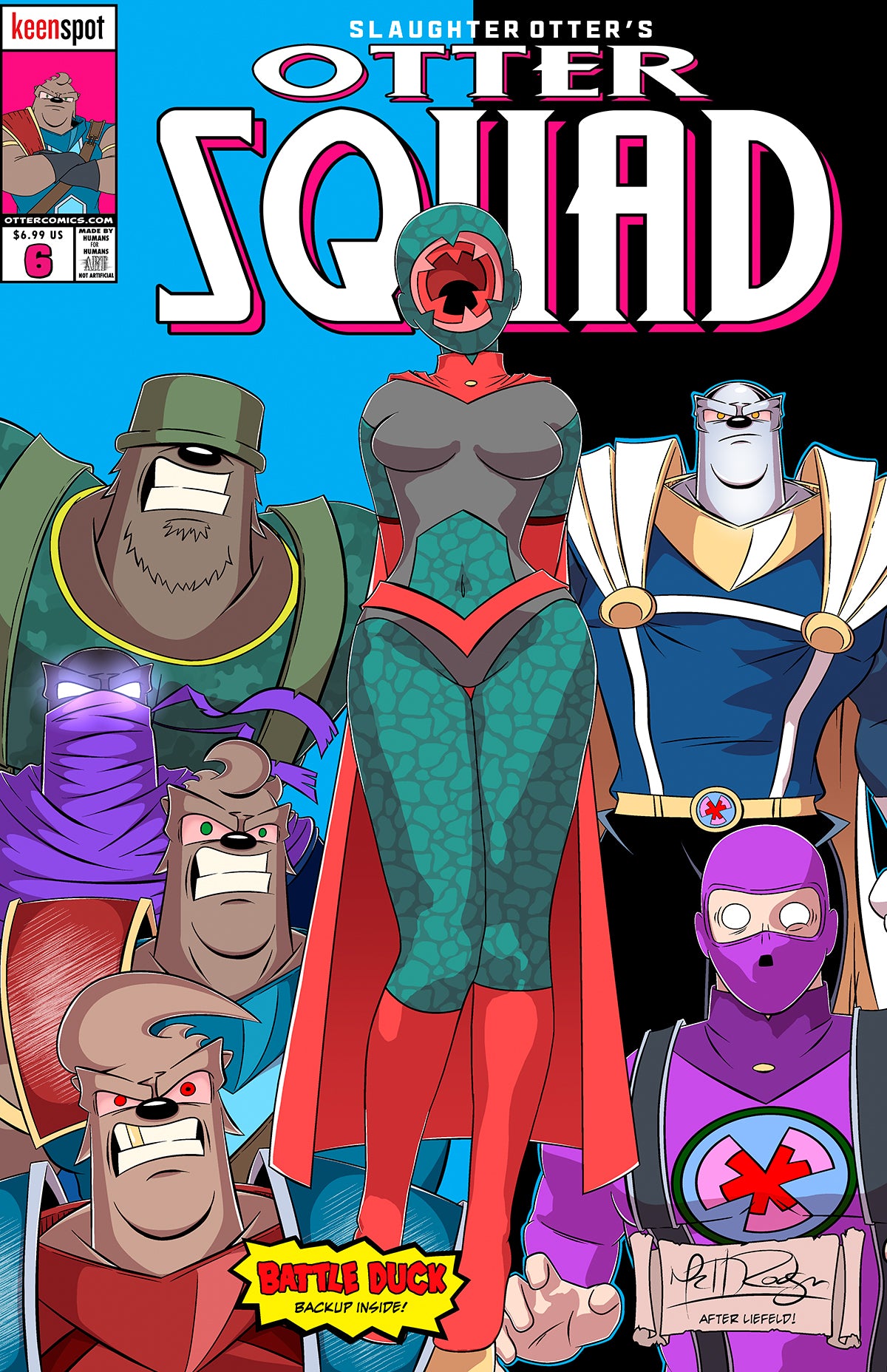 OTTER SQUAD #6 CVR C MATT RODGERS NEW MUTANTS #98 HOMAGE VAR