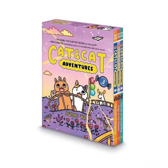 CAT & CAT ADVENTURES A GRAPHIC NOVEL TP 3-BOOK BOX SET (VOLS 04 & 05 & 06)