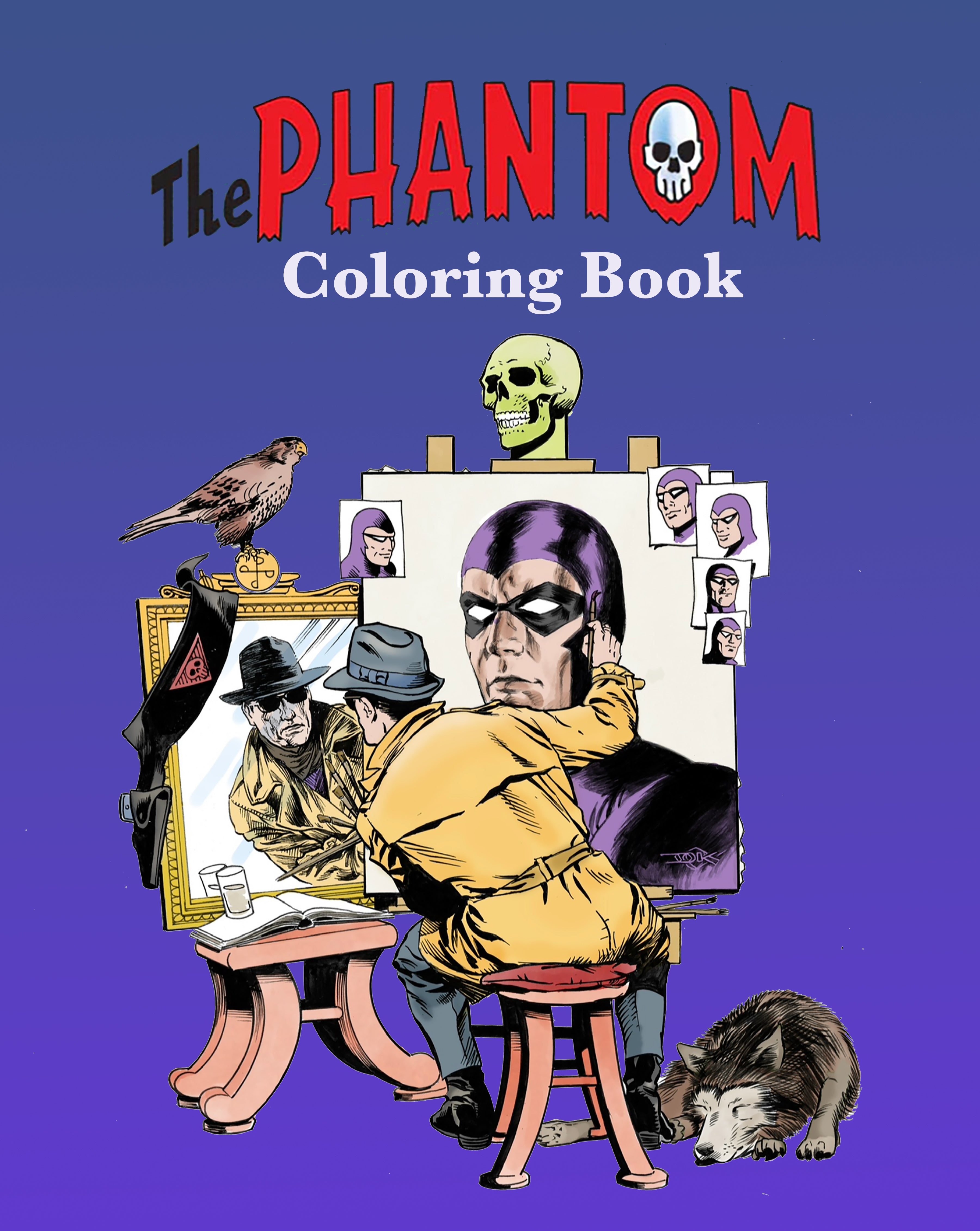 PHANTOM COLORING BOOK TP