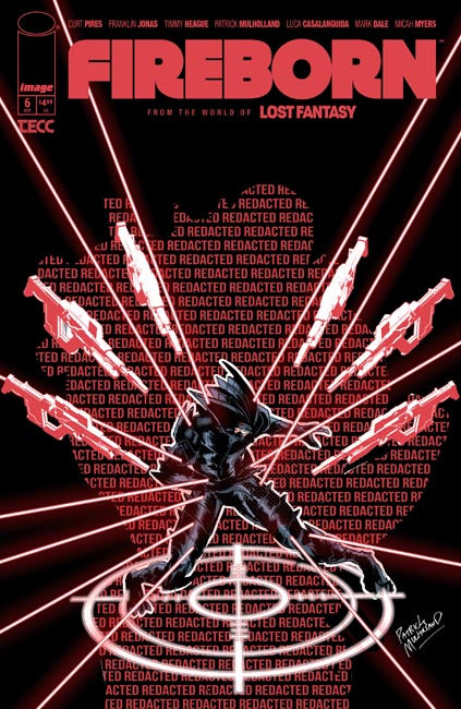 FIREBORN #6 CVR C PATRICK MULHOLLAND VILLAIN VAR