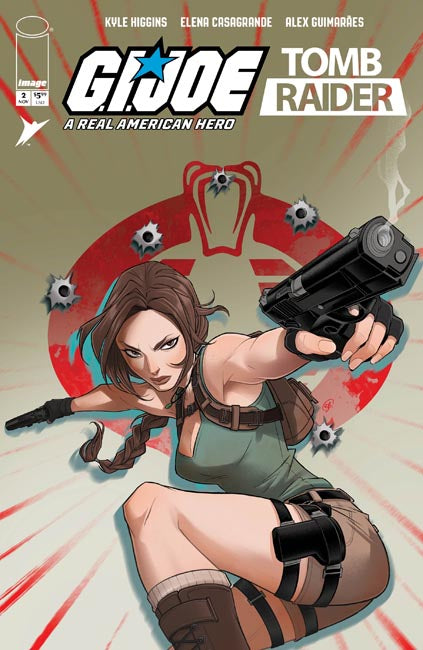 GI JOE A REAL AMERICAN HERO TOMB RAIDER #2 (OF 5) CVR C SWEENEY BOO FOIL VAR