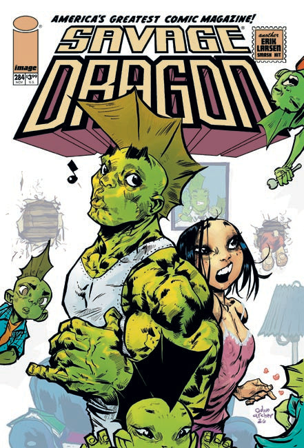 SAVAGE DRAGON #284 CVR C ADAM ARCHER VAR