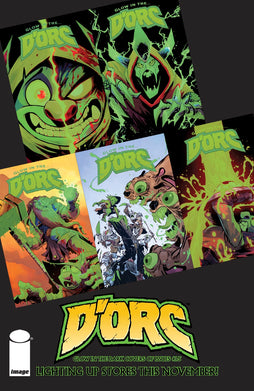 DORC #1-5 GLOW IN THE DORC VARIANT BUNDLE
