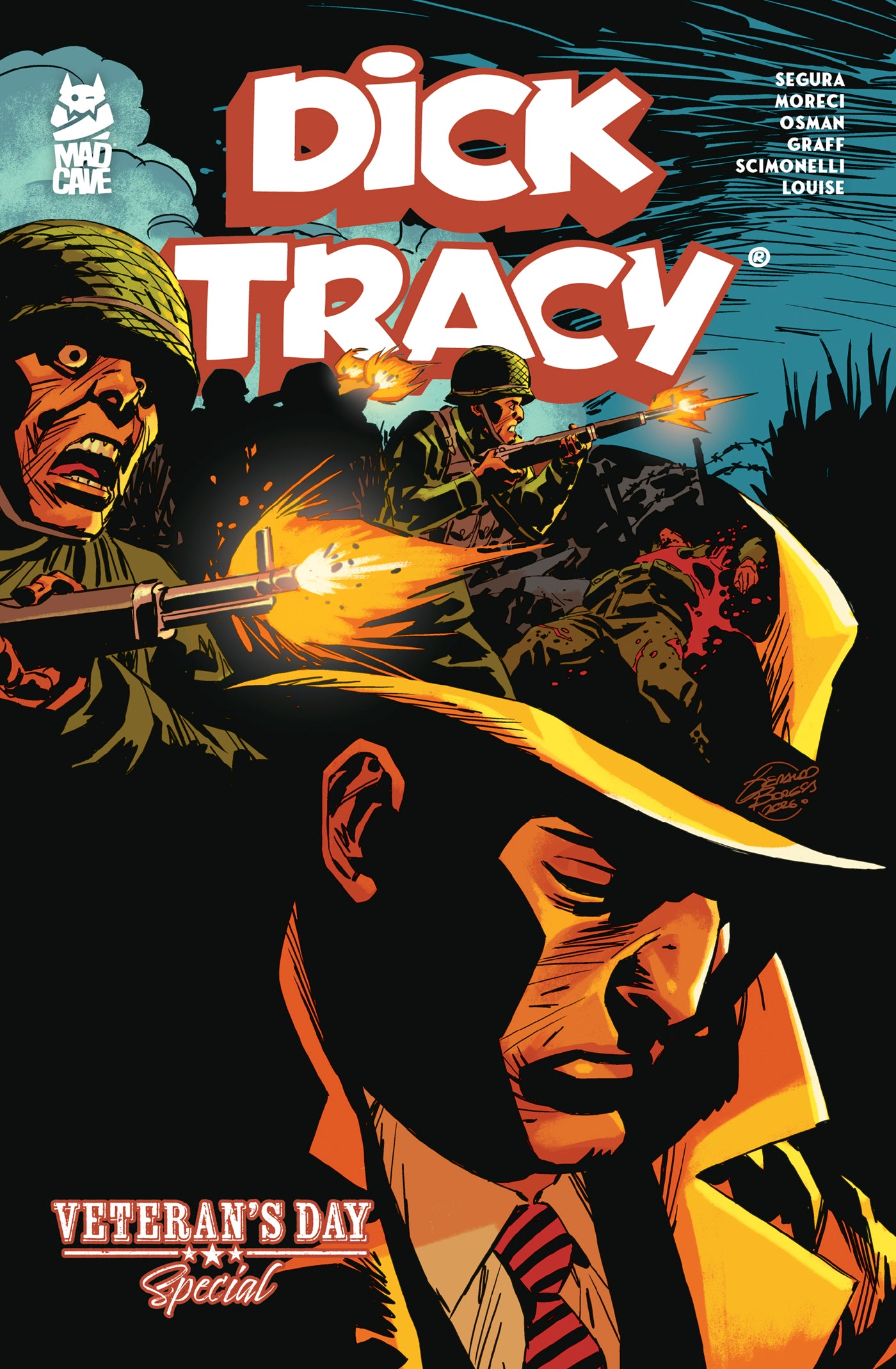 DICK TRACY VETERANS DAY SPECIAL (ONE SHOT) CVR A GERALDO BORGES