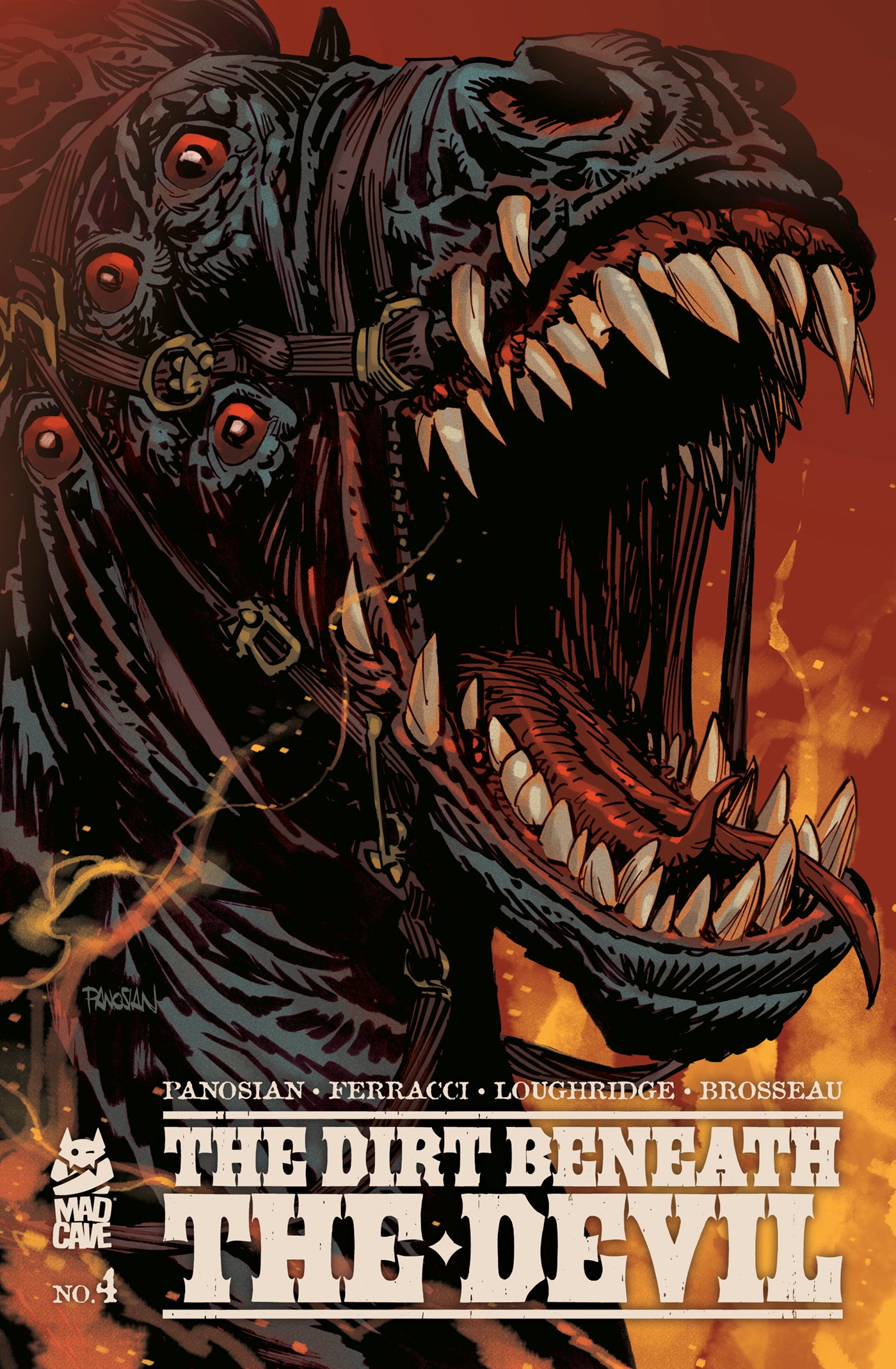 DIRT BENEATH THE DEVIL #4 (OF 4) CVR A DAN PANOSIAN