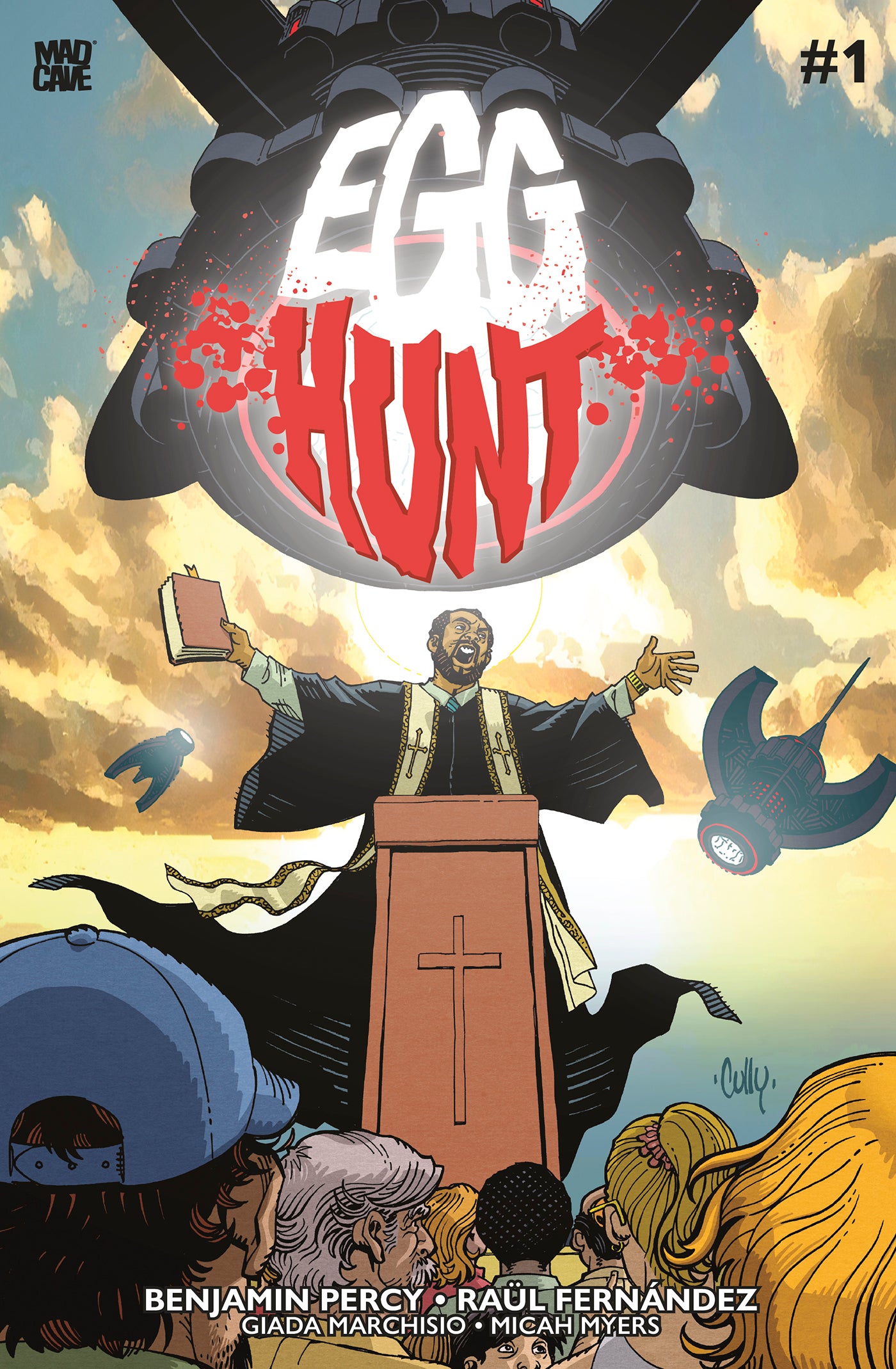 EGG HUNT #1 (OF 4) CVR B CULLY HAMNER VAR