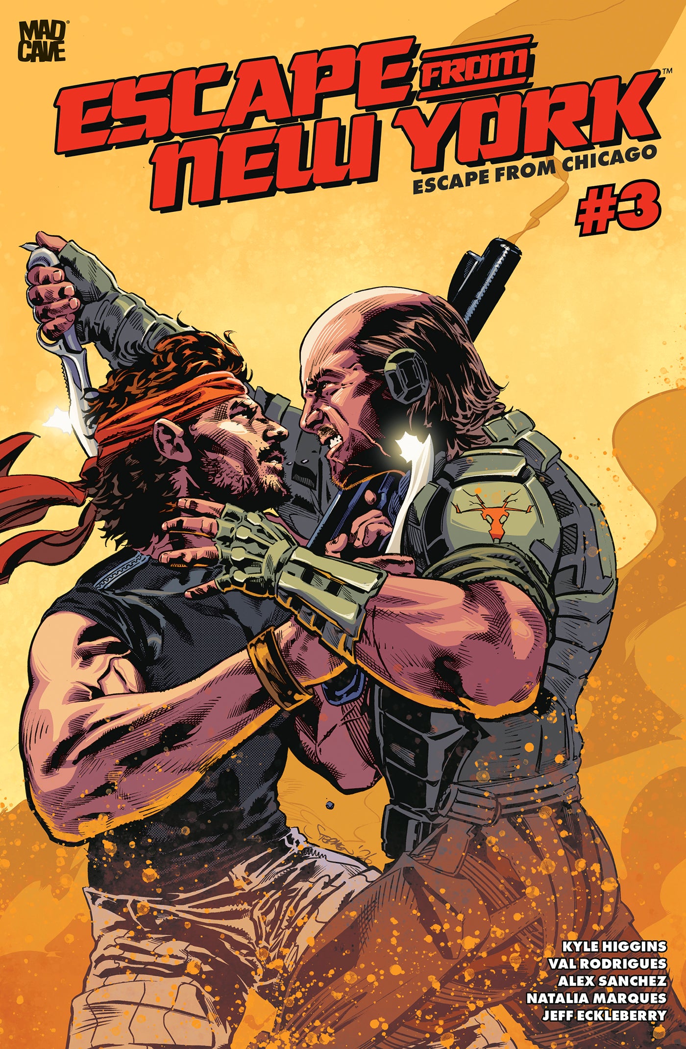 ESCAPE FROM NEW YORK ESCAPE FROM CHICAGO #3 CVR A STEPHEN MOONEY
