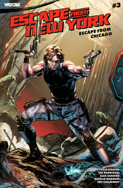 ESCAPE FROM NEW YORK ESCAPE FROM CHICAGO #3 CVR B CAANAN WHITE VAR